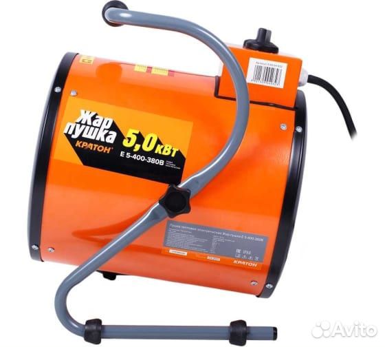 Тепловая пушка эл. кратон Е 5-400-380В (5 кВт)
