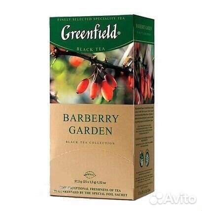 Чай Greenfield Barberry Garden Чёрный 25пакетиков