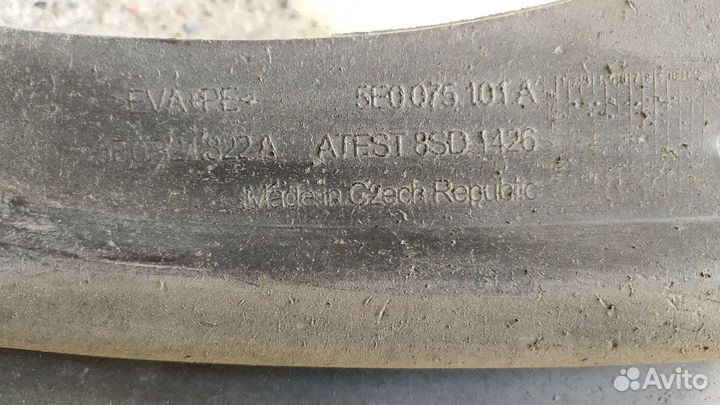 Брызговик skoda octavia