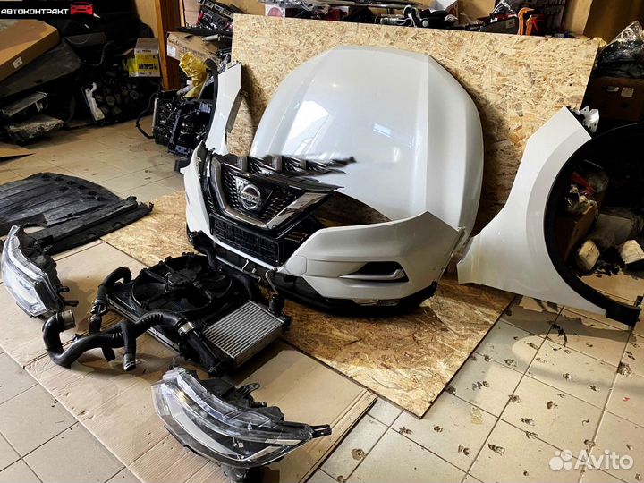 Передняя часть кузова Ниссан Кашкай J11 2017-2022