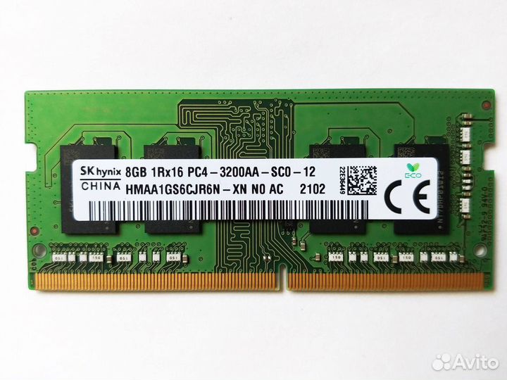 DDR4 16GB SK Hynix hmaa1GS6CJR6N-XN