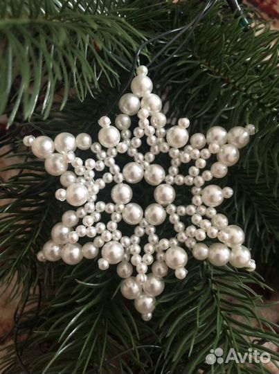 Ёлочная игрушка ручной работы