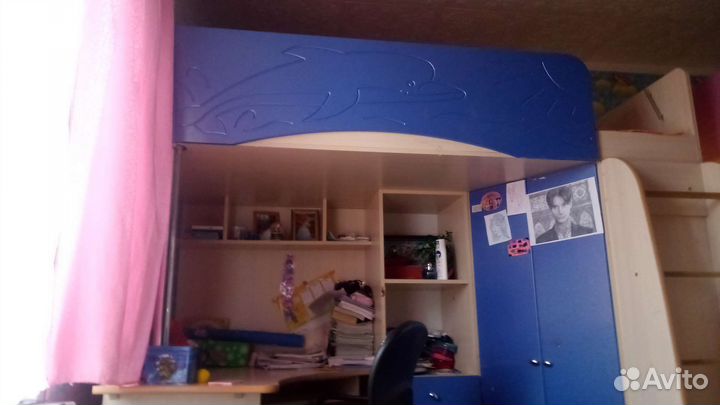 Кровать чердак