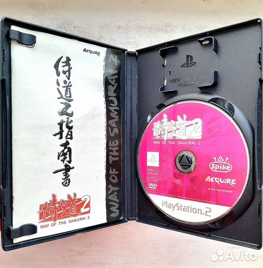 Way of the Samurai 2 PS2 Лицензия