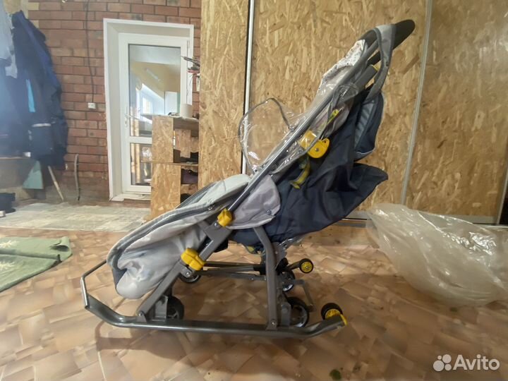 Санки коляска ника