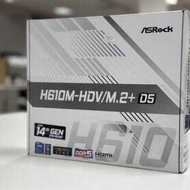 Материнская плата ASRock H610M-HD /M.2+