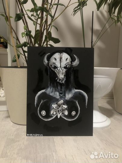 Картина акрилом