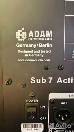 Активный сабвуфер Adam sub 7