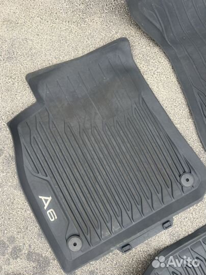 Коврики резиновые audi a 6 оригинал C8 кузов