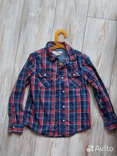 Рубашка для мальчика 128