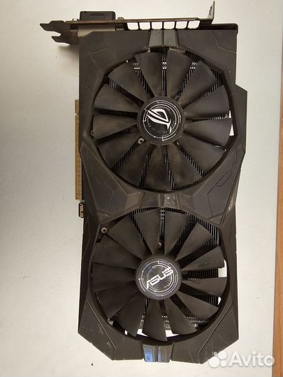 Видеокарта asus strix 580 8gb игровая