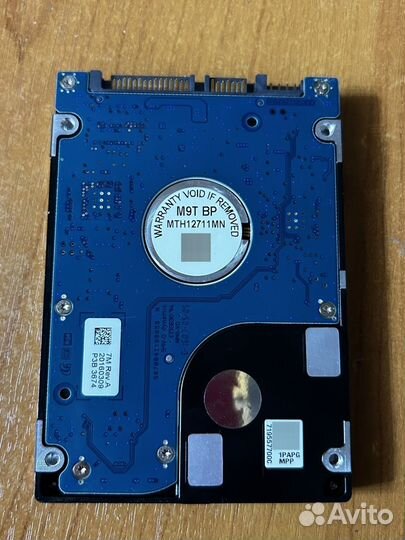 Жесткий диск 2 тб 2.5 (с ноутбука)