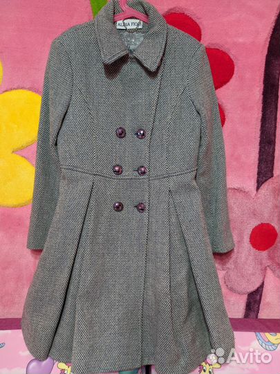 Пальто демисезонное р. 140-146 Alisia Fiori