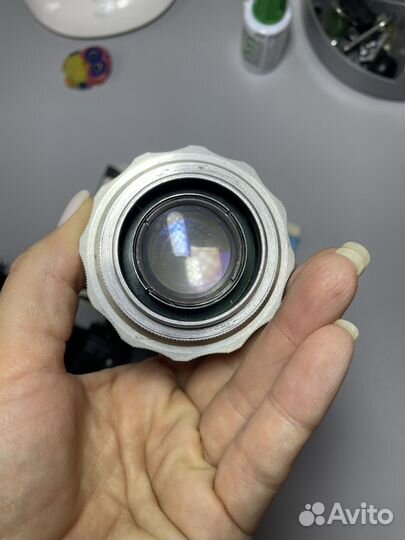 Фотоаппарат пленочный Зенит и объектив гелиос 44