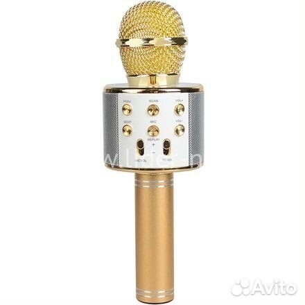 Колонка-микрофон Bluetooth/USB/micro SD/караоке