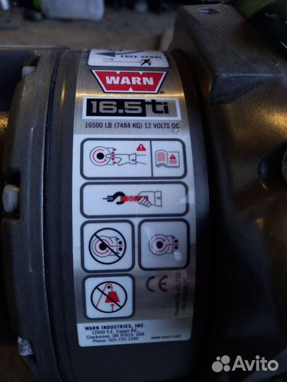 Лебедка электрическая 12v