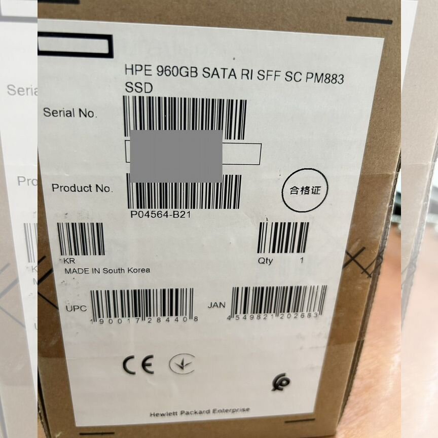 [P04564-B21] Жесткий Диск Hp 960gb Ssd P04564-B21 P05321-001