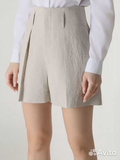 Шорты льняные Brunello Cucinelli