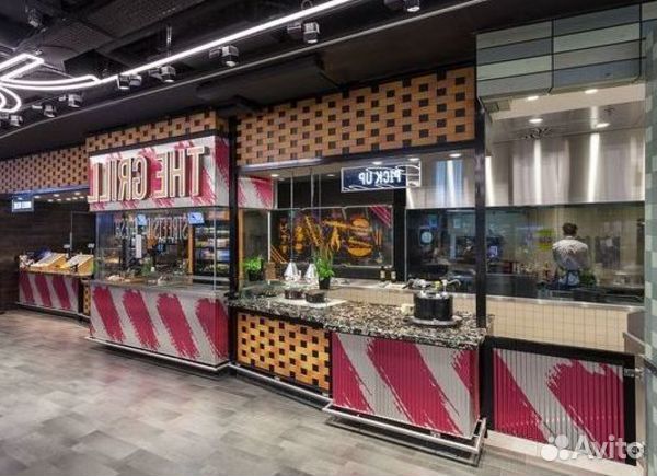 Ресторан в гастромаркете / Низкая аренда