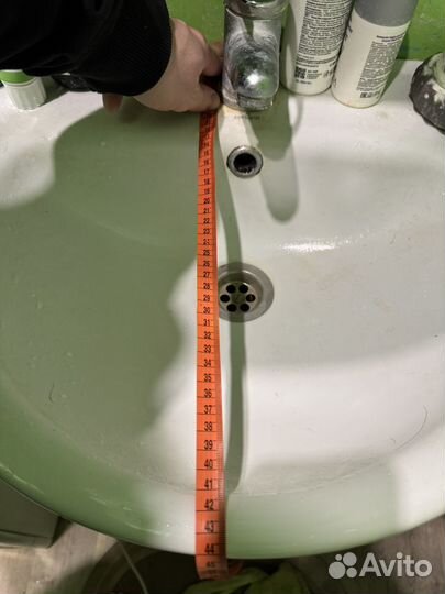 Мебель для ванной бу, раковина, кран, тумба, шкаф