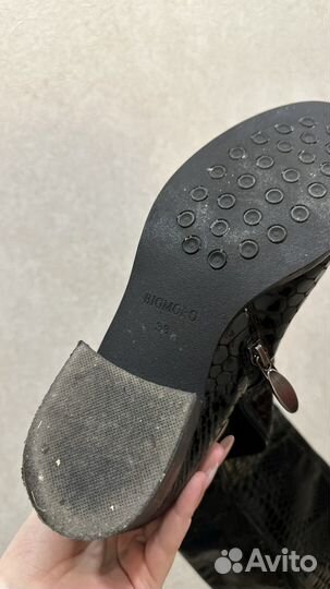 Сапоги женские натуральная кожа 38 р