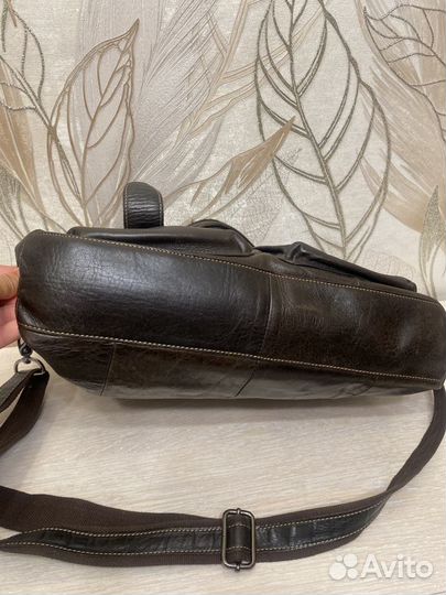 Мужская сумка портфель натуральная кожа