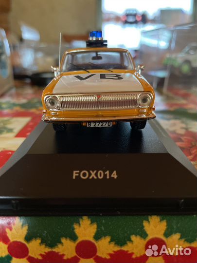 Газ 24 Волга СССР 1976 г 1/43 Полиция