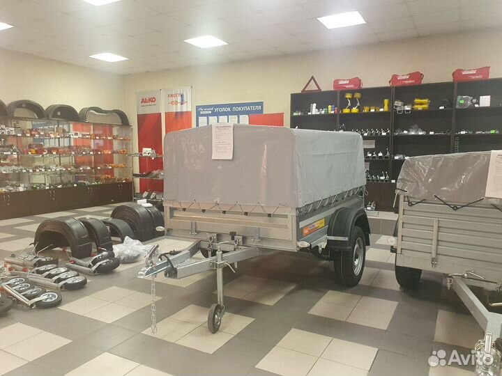 Прицеп риналь 12.20 (00) тр тент 700