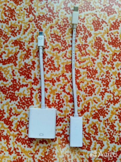 Переходники Apple mini displayport - vga