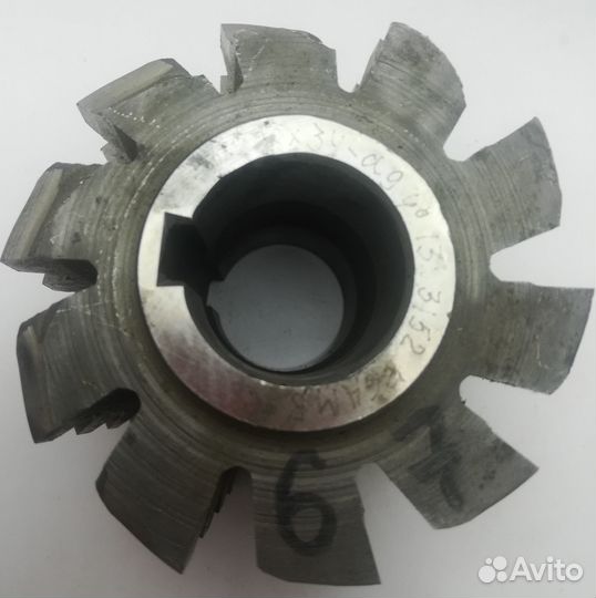 Фреза червячная для шлицевых валов 6х28х34 d9 41