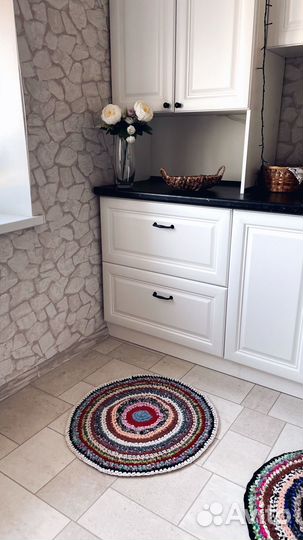 Коврик деревенский круглый