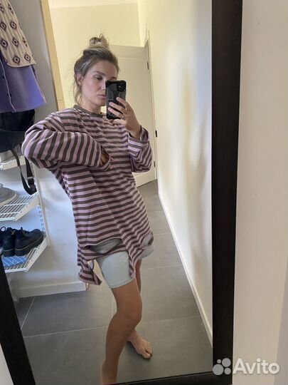 Оверсайз тельняшка