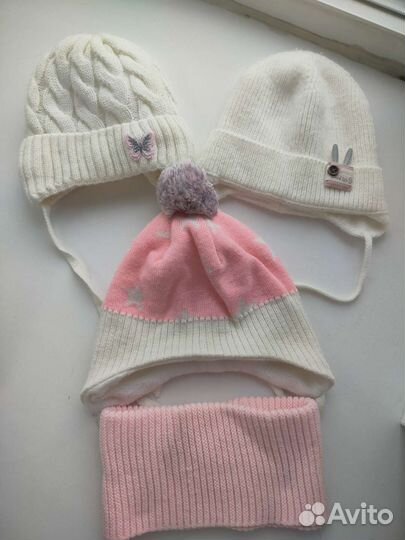 Комплект шапка, шарф