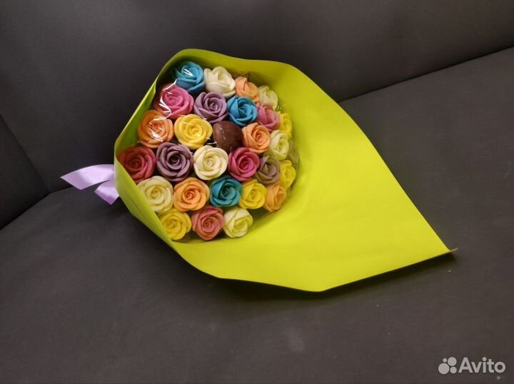 Шоколадные Розы - 29 шт в Букете