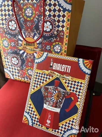 Кофеварка Moka Express bialetti Dolce&Gabana