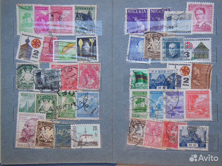 Почтовые марки СССР - иностранные