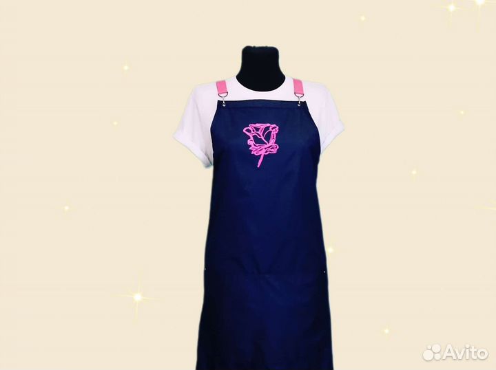 Фартук для флориста с логотипом