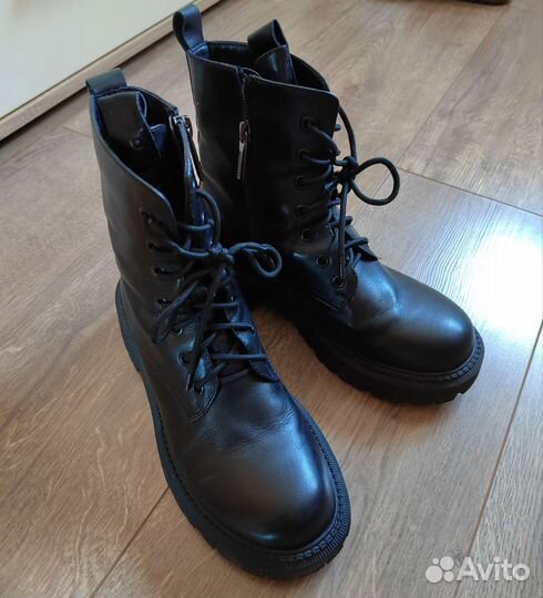 Ботинки женские, нат. кожа, 38