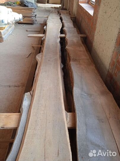 Слэб сосна, доска необрезная сухая сосна