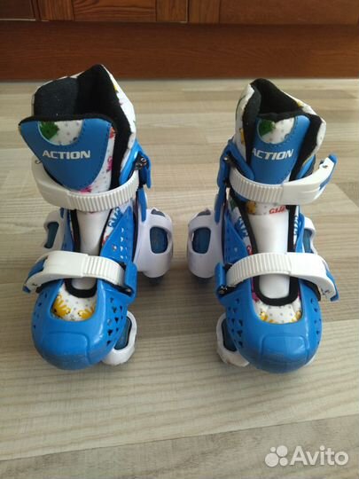 Роликовые коньки детские раздвижные 26-29