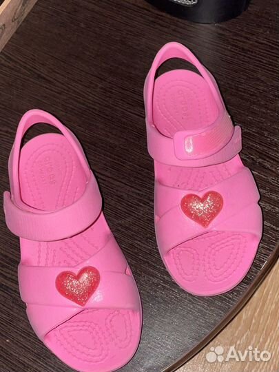 Босонжки на девочку crocs оригинал