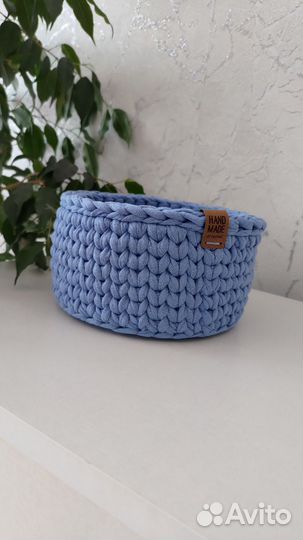Плетеные корзинки для хранения