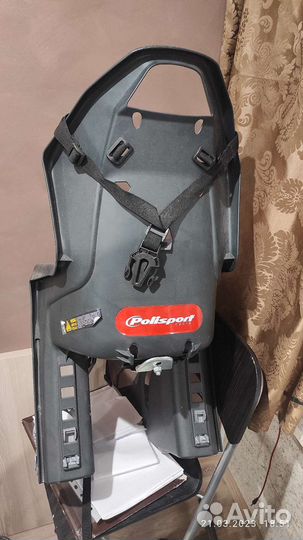 Детское кресло на велосипед