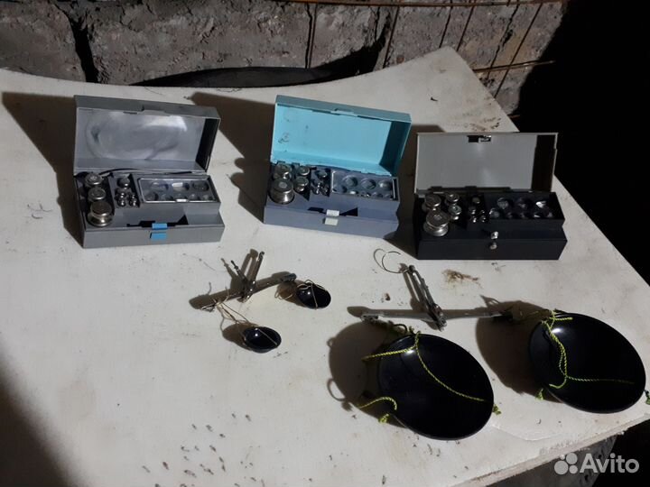 Набор гирь для точных измерений