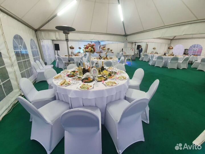 В аренду сдаю шатры белые pagoda для мероприятий