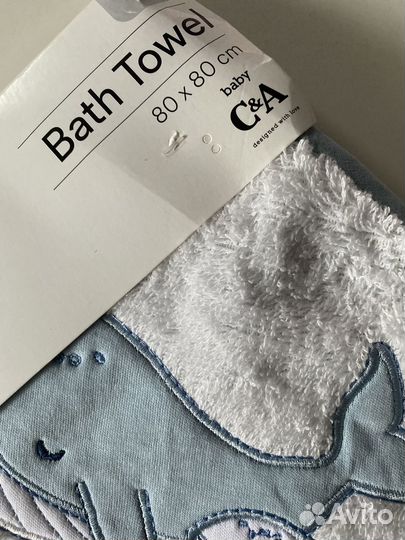 Полотенце-уголок новое c&a