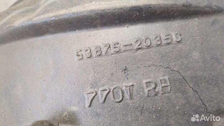 Защита арок (подкрылок) Toyota Celica, 2002