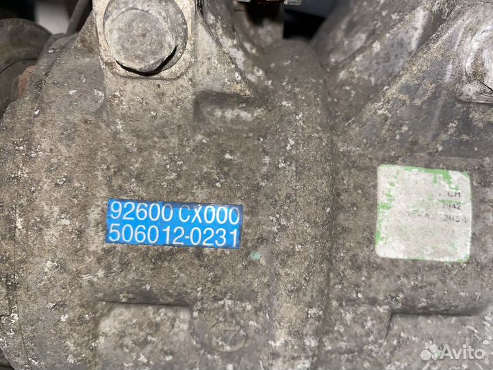 Компрессор кондиционера QR20DE Nissan Serena C24 T