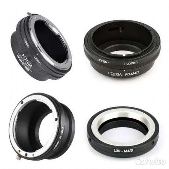 Переходники (адаптеры), на Panasonic Olympus m4/3