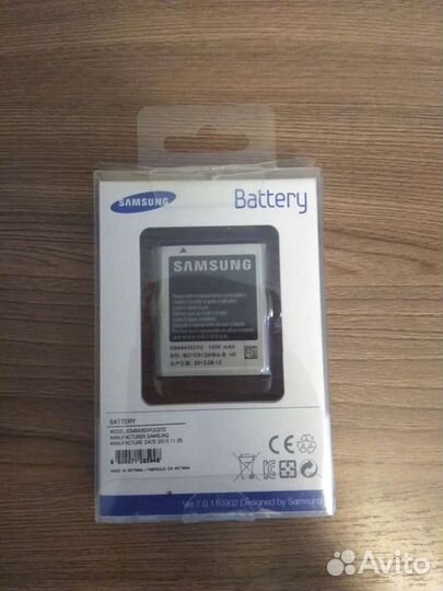 Аккумулятор для телефона samsung